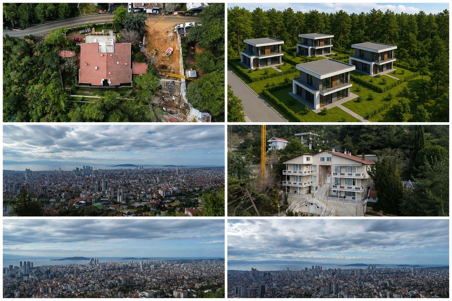 İstanbul Kartal'da Deniz Manzaralı Arsa